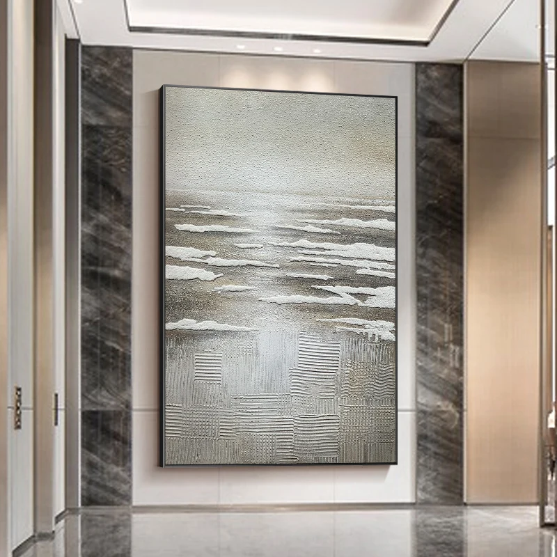 PROD 1005002965447784 Grey Lake Chinese Landscape Painting Abstract
Canvas Posters And Prints Wall Picture For Living Room Modern Art Home
Decoration