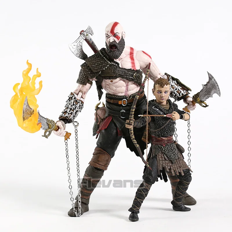 NECA God of War Kratos & Atreus Набор фигурок Коллекционная модель игрушки из ПВХ|Игровые