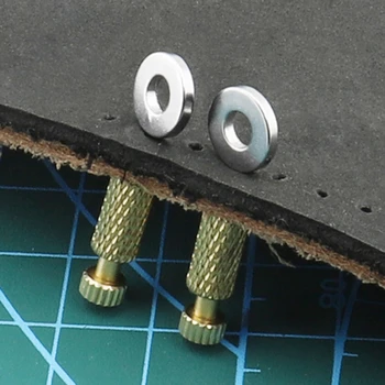 

5pcs Short Needle Handmade Leather Tools Stitching Fixed Positioning Needle Diy Leather Craft Tool Positioning Needle