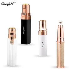 

CkeyiN Mini Hair Removal Electric Eyebrow Trimmer Faical Cleaner Machine Lipstick Shaver Women Makeup Razors Painless Epliator