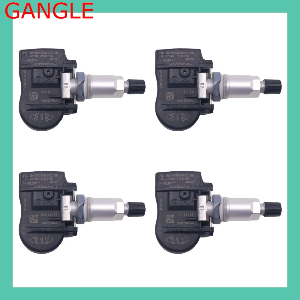 56029526AA TPMS сенсор для CHRYSLER 200 для DODGE GRAND CARAVAN 315 МГц TPMS датчик давления в шинах