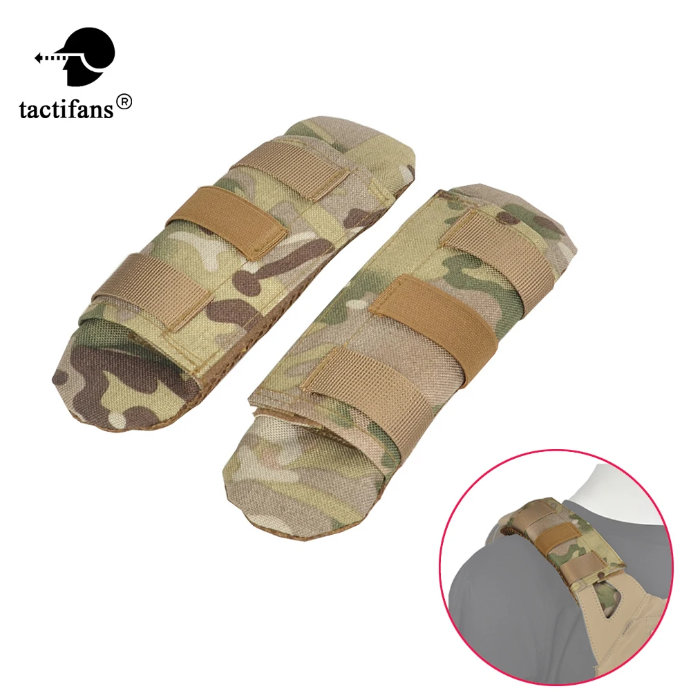 

Tactical Vest Strap Shoulder Pad Shoulder Comfort Cushion Mesh Protect Pads Molle Web 1000D Nylon FCPC JPC XPC SS Plate Carrier