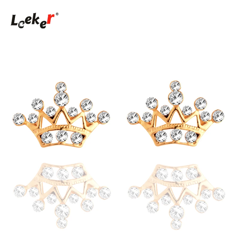 LEEKER Двойные цепи половина Снежинка чокер ожерелье Желтая роза Золото Серебро