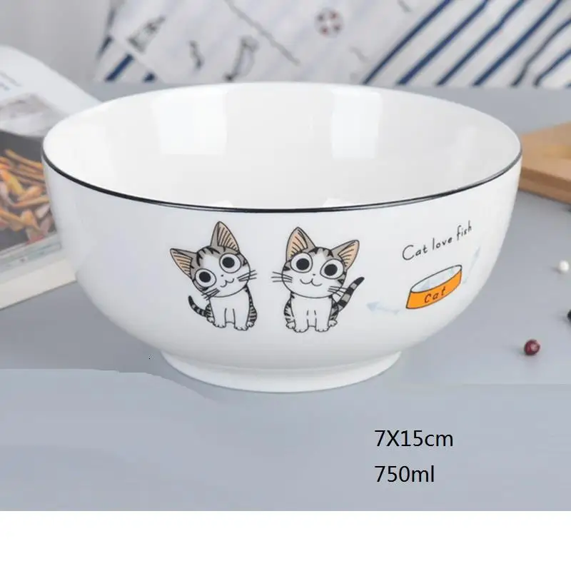 Kasesi Cocina Корейская лапша быстрого приготовления мороженого Tazone риса Cuenco блюдо тарелка посуда керамическая столовая Бар суп керамическая кухонная чаша - Цвет: MODEL X