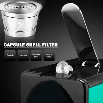 

For Caffitaly & Tchibo Classic Machine ICafilas Stainless Steel Refillable Reusable Cafissimo Coffee Capsule Cafeteira Filter