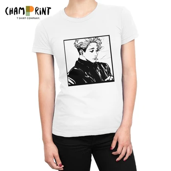 

Killing Stalking Women's T-shirts Sangwoo Yoonbum Bum Korean Yaoi Manga Harajuku T Shirts Short Sleeve Crewneck Tee Shirt Tops
