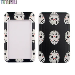 1pc PC2603 The Horror Movie Killer Lanyard Credit Card ID Holder Bag Student Women Travel Bank Bus Business Card Cover Badge