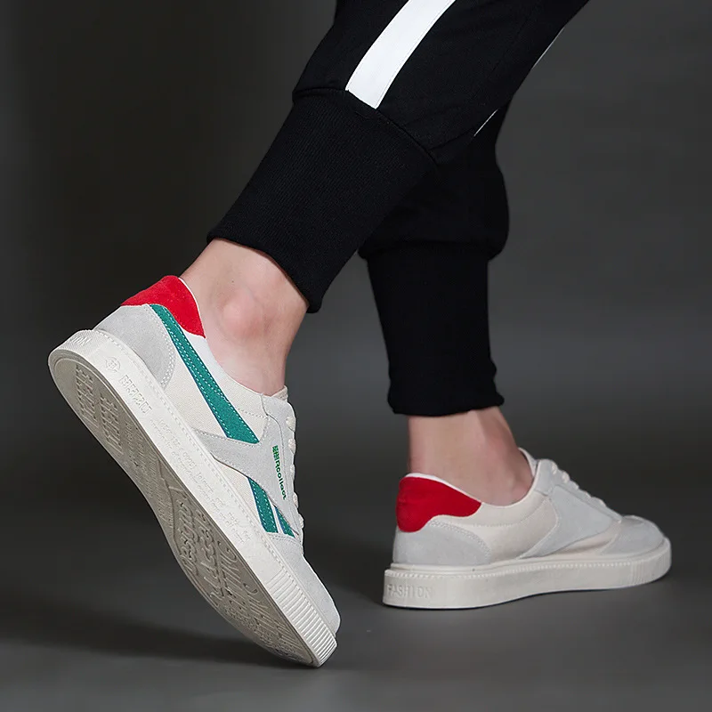 

Free New Style Korean-style Students Versatile Trend of Fashion Casual Board Shoes Men Breathable Casual Shoes MEN'S SHOES