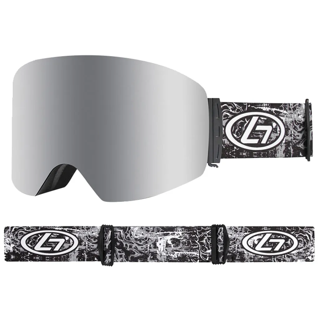 G2 Ski Goggles Double Anti-fog And Anti-uv Adult Spherical Double-layer Ski Goggles Ski Mask Glasses Skiing Men Women Snow Snowboar - Цвет: G2