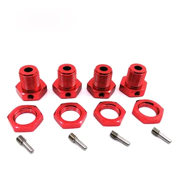 

​For RC TRAXXAS E-REVO Durable Wheel Hubs 5mm Model Car Threadlock Tire Combiner Replacement Truck Adapter