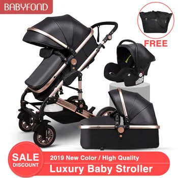 

Baby stroller two-way suspension folding ploughboys newborn baby stroller pinturicchio centenarian 3 in 1 European stroller