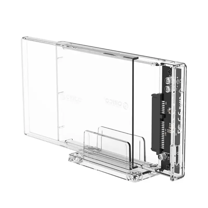 ORICO HDD корпус USB 3,0 SSD прозрачный корпус Micro B до 2,5 дюймов SATA жесткий диск SSD Внешний корпус