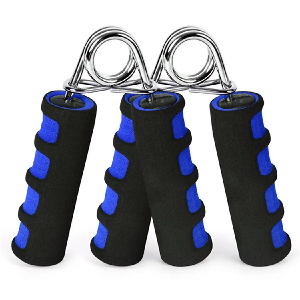 Бежевый Steel Spring Hand Grip Finger Strength Exercise Grip Fitness Strength Casual, Home, Gym, etc Equipment - Цвет: Бежевый