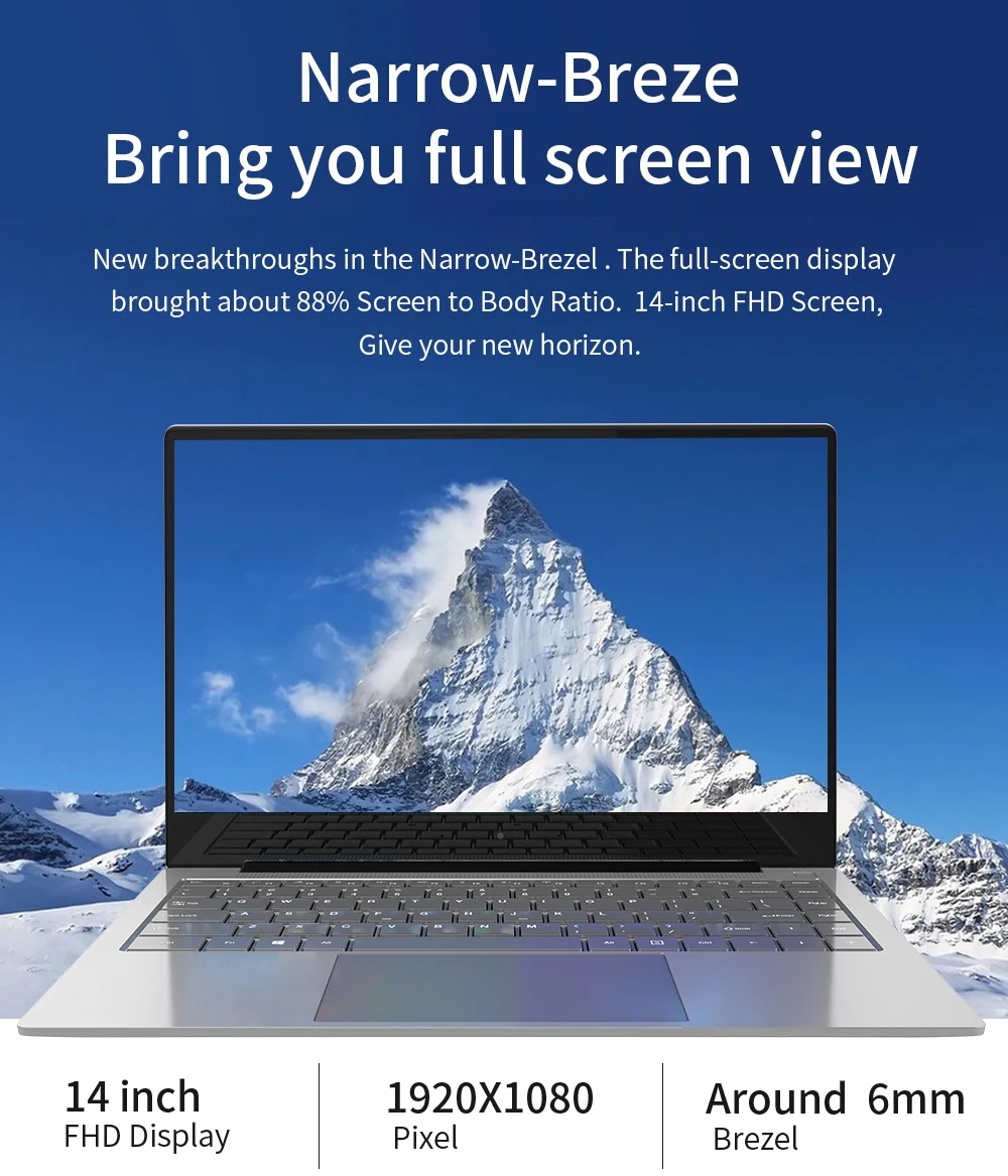 Jumper EZbook X4 Pro ноутбук 14 &quotFHD дисплей Intel Core i3 5005U 8 Гб 256 ГБ SSD двухдиапазонный Wifi Win 10