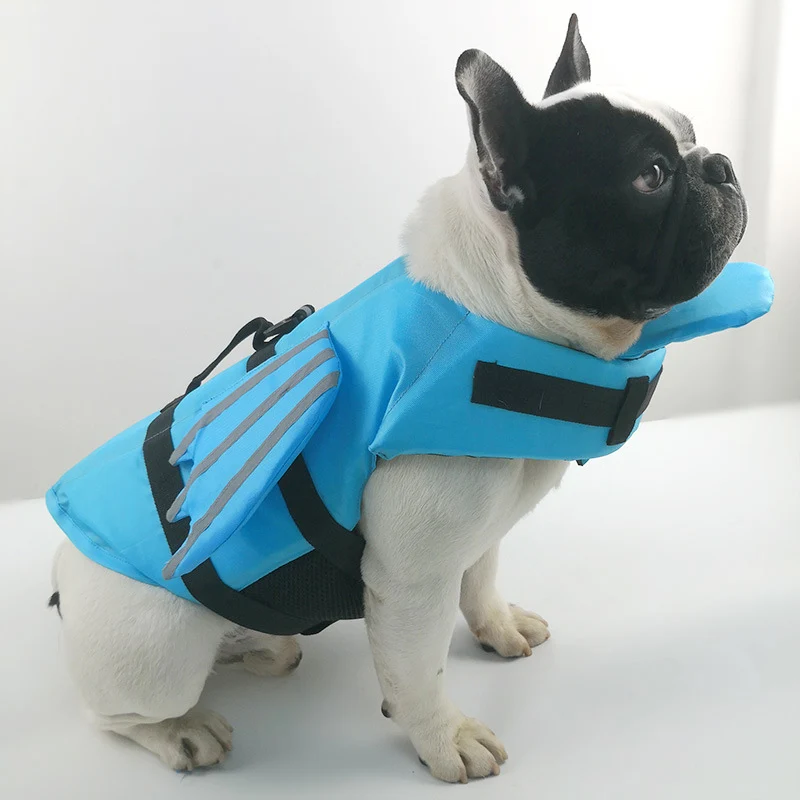 French Bull Dog Life Vest Angel Wings Pet Life Jacket Clothing For Dog
