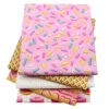 Cupcake Candy Donuts Polyester Cotton Fabric Patchwork Tissue Sewing Quilting Fabrics Needlework Material DIY,c15340 ► Photo 2/5