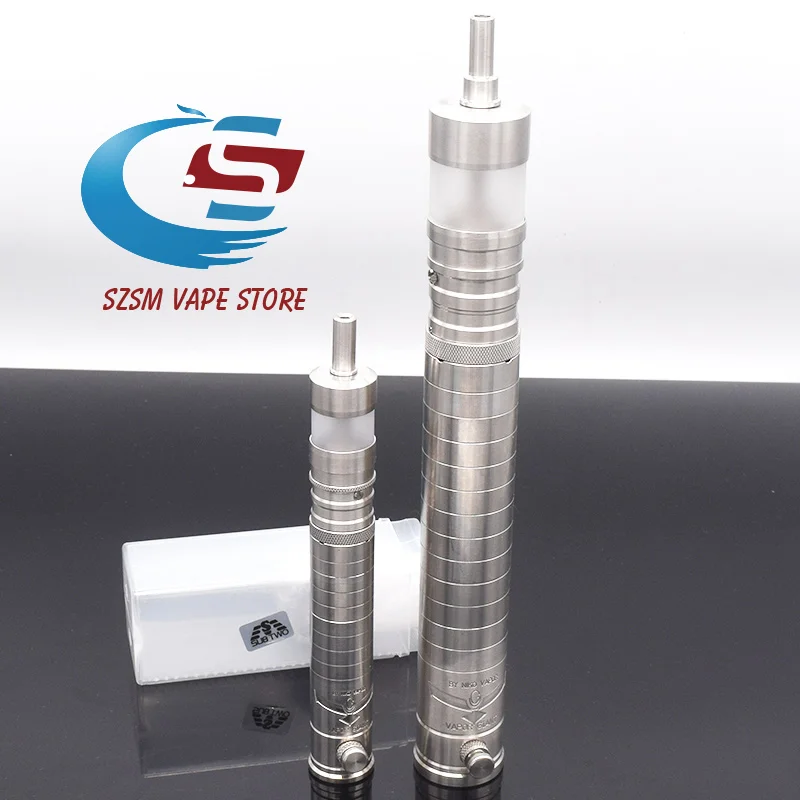 

newest Vapor Giant mod with Flash e-Vapor V4.5 RTA 26650 /18650 battery 32.5/23mm 316ss Vaporizer Mod 6ML rta E Cigarettes kit