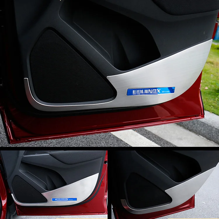 4 шт. защитная накладка для внутренней двери автомобиля Chevrolet Equinox 2017 2020|Лепнина