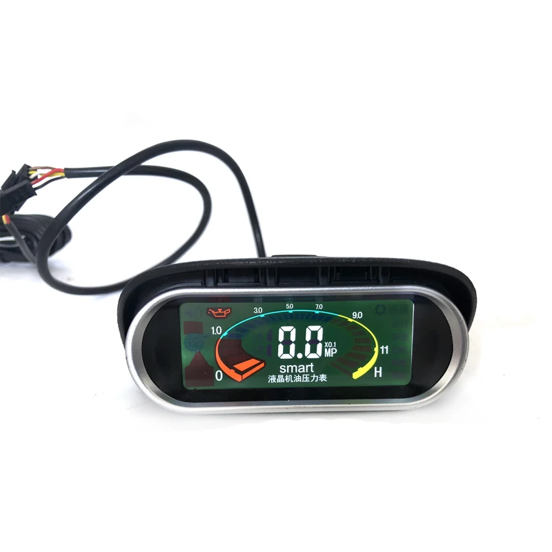 12v/24v Truck Car Oil Pressure Gauge Engine Oil Pressure Meter Monitor Display M-OPG-01 engine oil pressure gauge