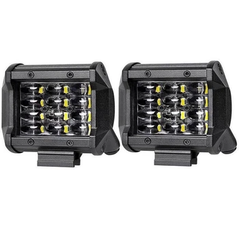 

72W IP68 LED Work Light Bar Flood Spot Offroad Truck Fog Driving SUV Boat