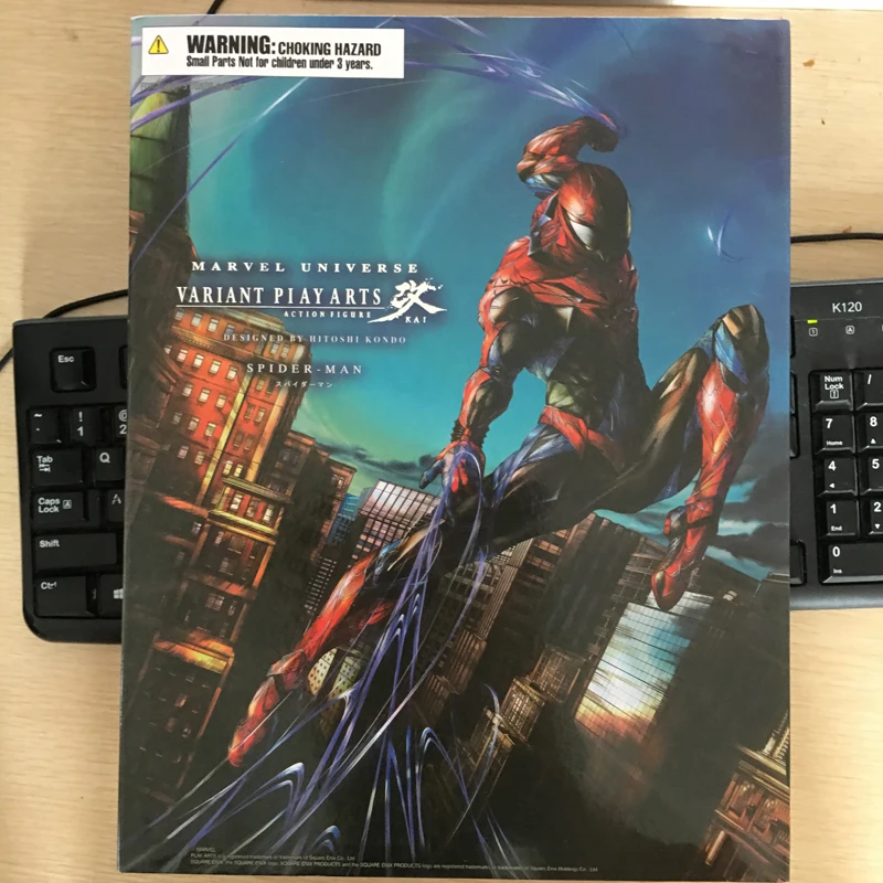Играть Искусство Мстители Человек-паук фигурка Marvel супер герой Человек-паук фигурка 25 см