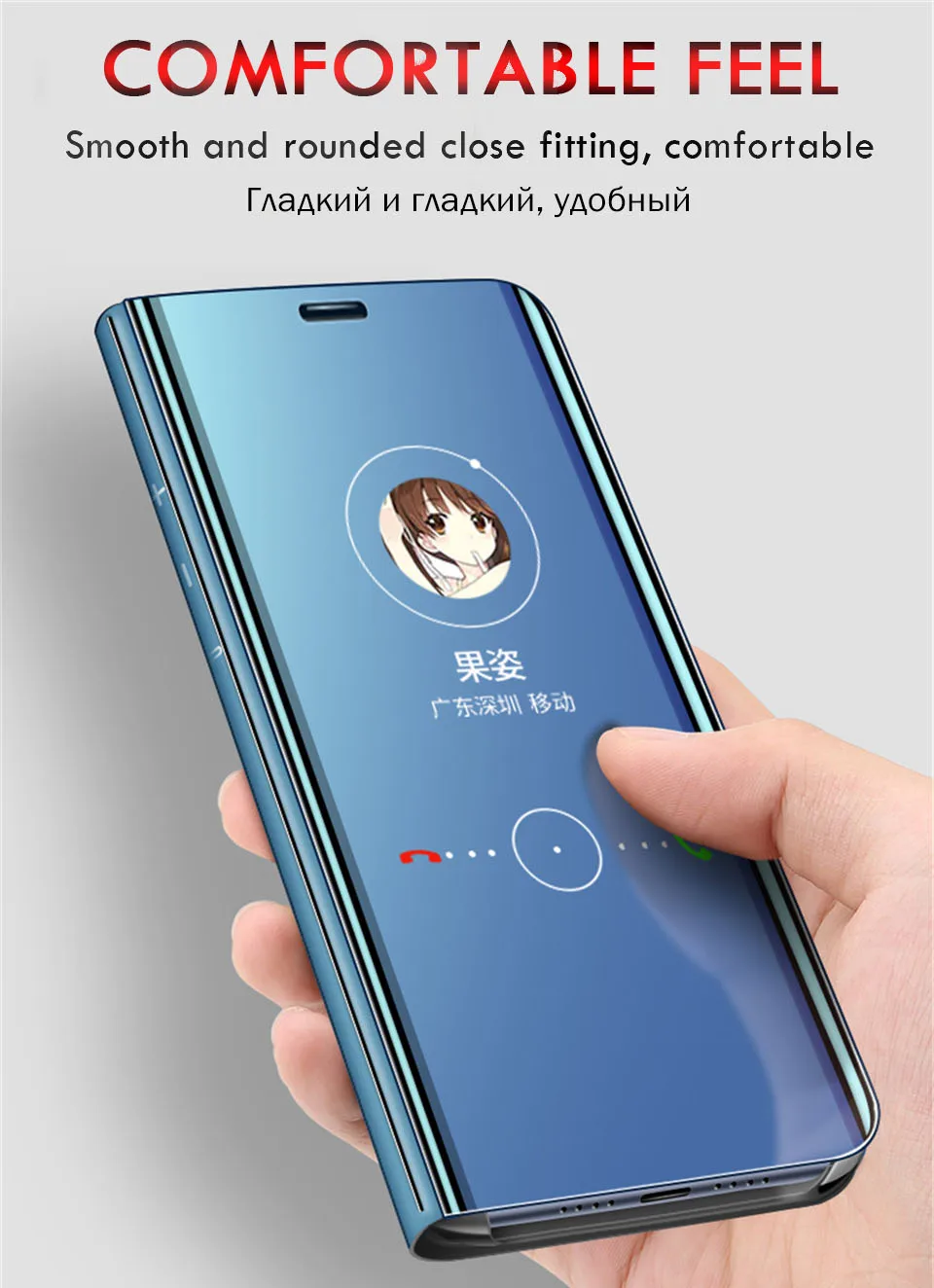 Smart mi rror флип-чехол для Xiaomi mi Note 10 9 8 CC9 CC9E A3 A2 Lite 6X Pro Чехол для Red mi Note 8 8T 7 6 5 5A Prime 4 4X чехол s