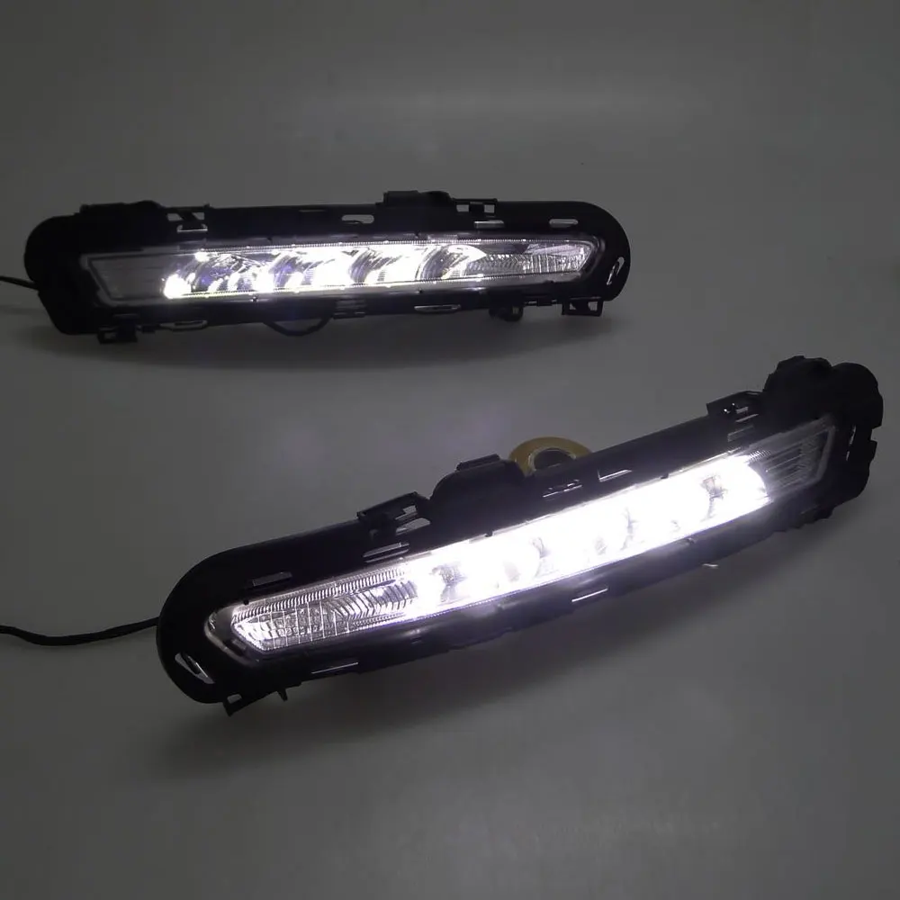 DRL Дневной светильник для Ford Mondeo 2011 2012 2013 Белый левый и правый противотуманных фар