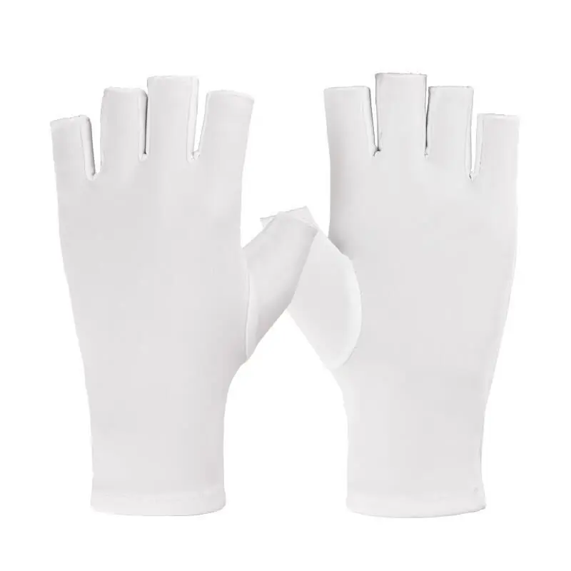 Women Half Fingers Gloves Summer Breathable Thin Semi-Finger Driving Glove Solid Sunscreen Anti-Uv Fingerless Glove fingerless gloves half finger gloves sunscreen gloves sun protection gloves