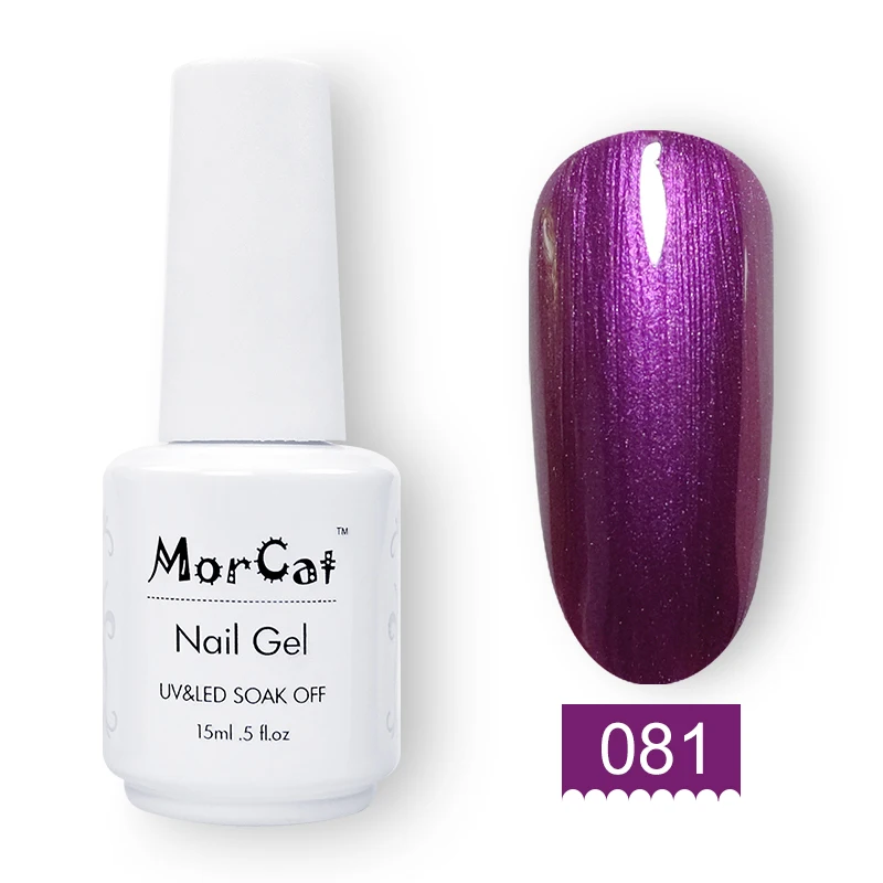 MorCat Bling УФ гель лак для ногтей Гель-лак для ногтей УФ-гель Bling лак для ногтей Алмазный Блеск Vernis полуперманентный гель 15 мл