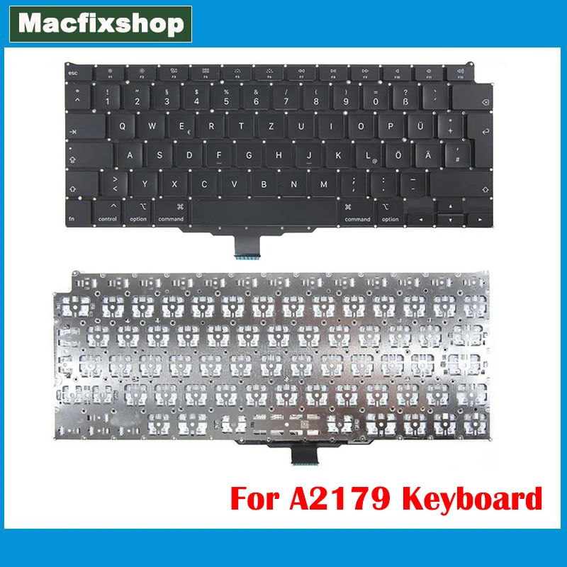 Laptop Us Uk Francese Tedesco Spagnolo Italiano Danese Russo Per Macbook Air 2020 A2179 Sostituzione Tastiera Us Uk Ru Fr Sp It Ge