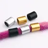 10pcs Retro Gold/Silver/Black Hair Braid Dread Dreadlock Plastic Beads Rings Tube Braiding Hair Accessories ► Photo 3/6