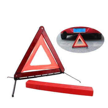 

Emergency Hazard Sign Cars Tripoad Auto Reflective Stop Warning Triangle Sign Board Parking Safety Sign