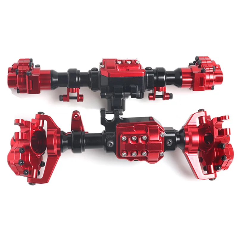 Для TRX4 алюминиевые передние и задние дверные валы для 1/10 RC гусеничных транспортных средств для Traxxas TRX-4 обновления оси