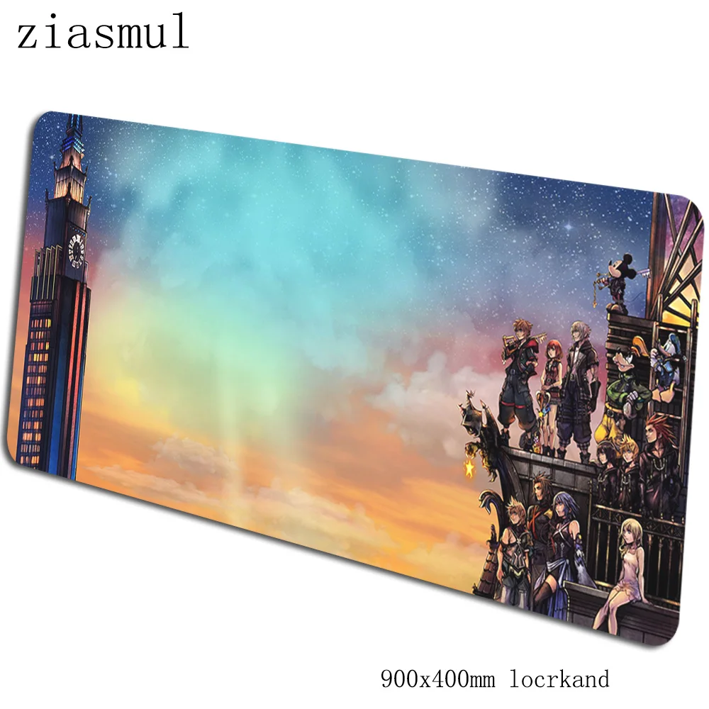 Kingdom hearts коврик для мыши геймерский эстетический 90x40 см notbook коврик для мыши игровой коврик для мыши большой мультяшный коврик для мыши стол коврик для мыши - Цвет: pattern 5