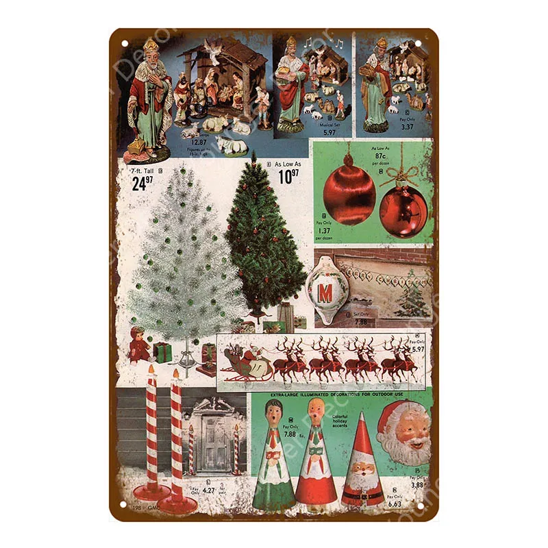 Счастливый Хэллоуин металлические жестяные знаки счастливый юбилей настенный плакат для дома комнаты домашний декор ферма свежие Рождественские елки подарок Carft - Цвет: YD8896E