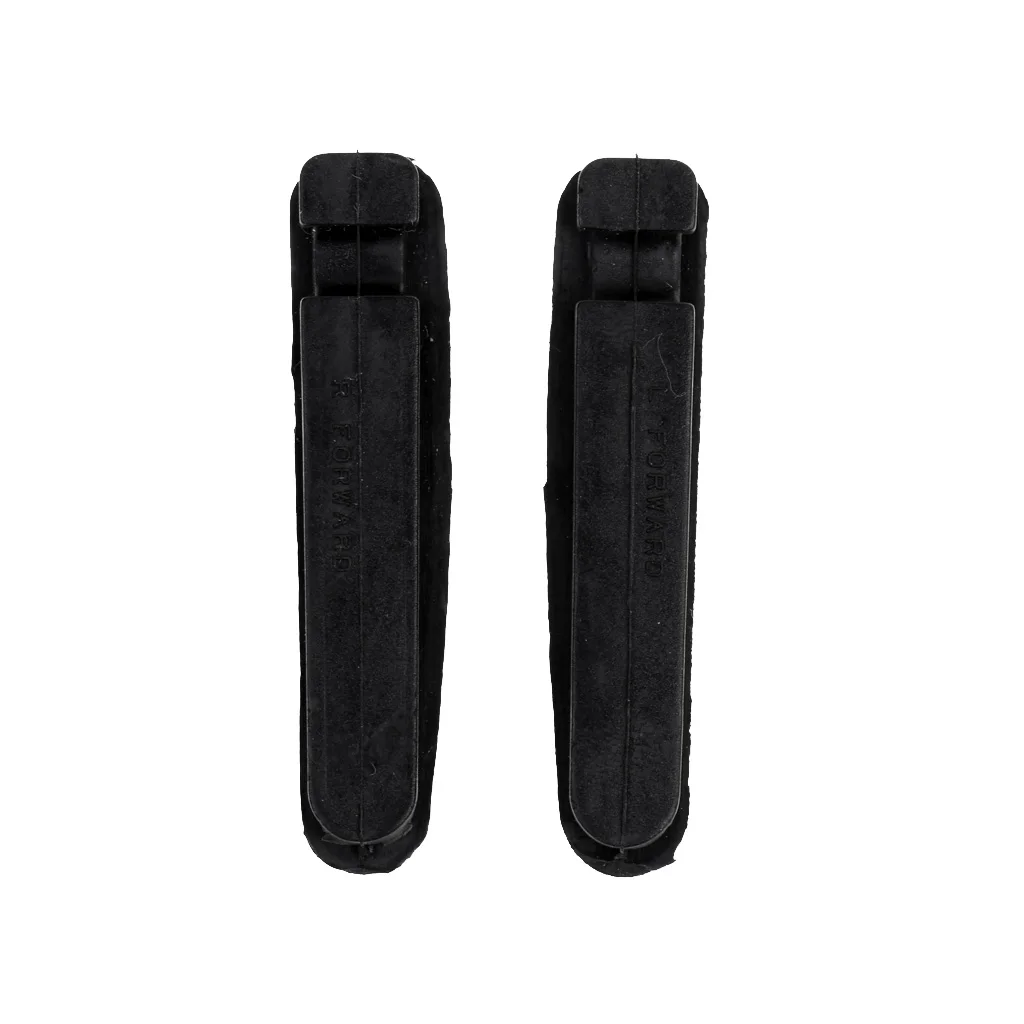 1 Pair 58mm Replacement Brake Pads Blocks for Road Bike Carbon Wheel Black