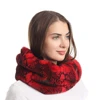 Women's Winter Snakeskin Print Faux Fur Infinity Scarf  Warm Neck Warmer Scarfs 2