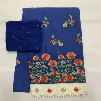 

most beautiful Silk lace (5+2Y)Fabric Satin For Dress new arrival African silk velvet fabric good quality for gold ! LXE070704