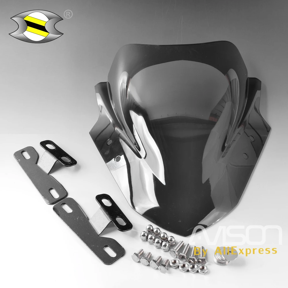 Для NMAX155 NMAX 155 модифицированные стальные отверждаемые ветровые стекла мотоцикла