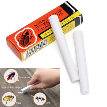 

10Pcs Magic Insect Pen Chalk Tool Kill Cockroach Roaches Ant Lice Flea Bugs