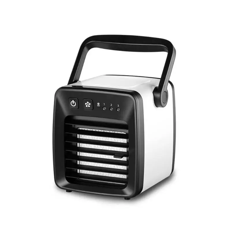 

Air Conditioner Cooler Mini Size USB Charging Quiet Portable Handheld Purifier Table Desktop Cooling Fan Blower for Outdoor Offi