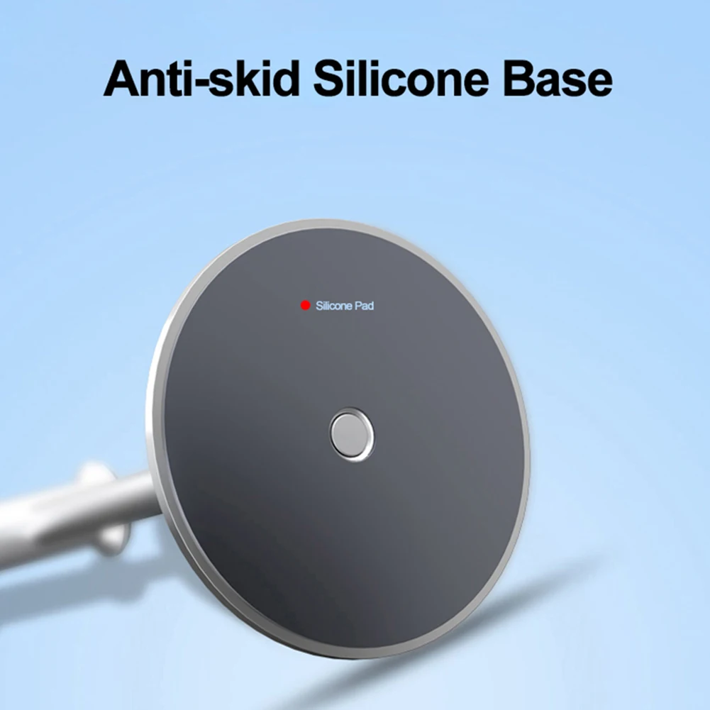 Aluminum Alloy Metal Headphones Holder Stand Detachable Stable Bracket Silicone Pad for Wired Wireless Gaming Headsets