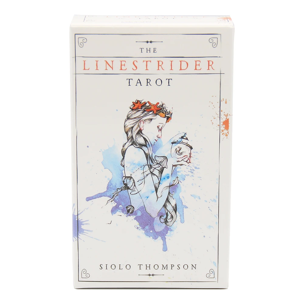 78PCS The Linestrider Tarot Cards Deck Siolo Thompson's Captivating Minimalist Art Will Enhance Your Readings In Powerful | Игрушки и