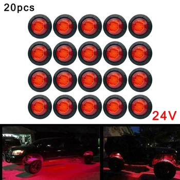 

Marking light LED Light LED Bullet 24V 20pcs 3/4 inch Waterproof HighQuality