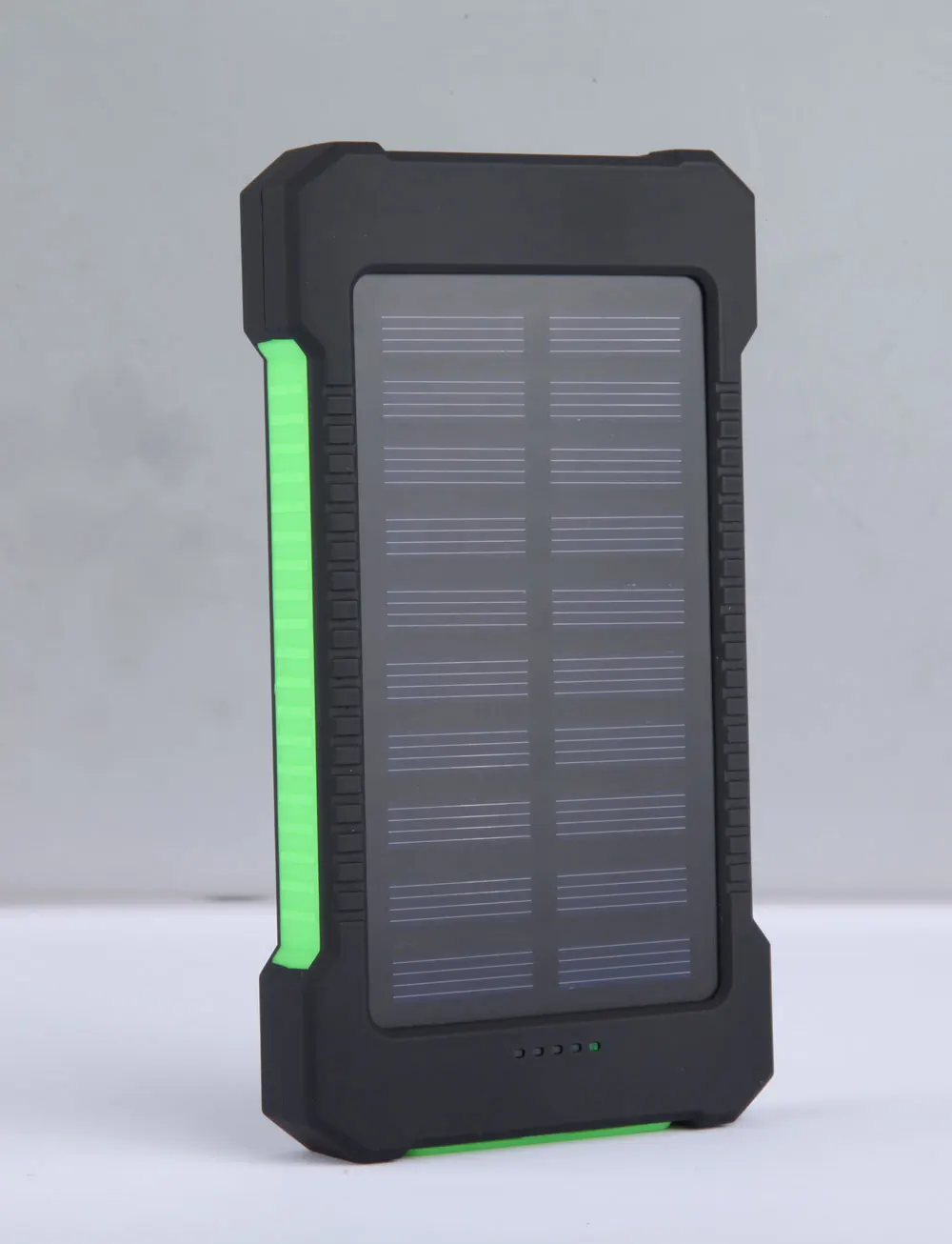 20000 мАч портативное солнечное зарядное устройство водонепроницаемый внешний аккумулятор резервного питания 20000 аккумулятор для телефона, мАч зарядное устройство светодиодный Pover Bank - Цвет: Зеленый