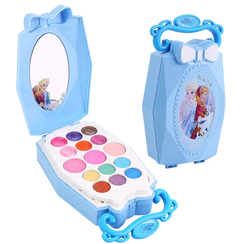 本物のディズニープリンセス冷凍エルザアンナ子供化粧品ファッション化粧箱セットのおもちゃリップグロスルージュ女の子誕生日ギフト Aliexpress Toys Hobbies