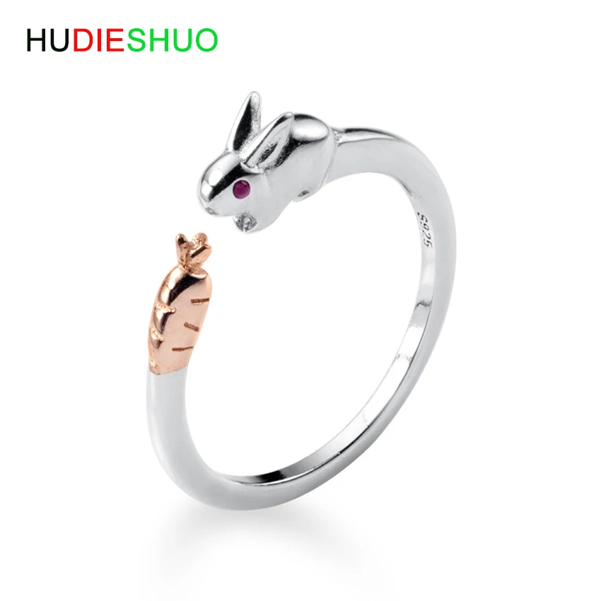 

Cute and Lovely Animal Rings Silver Color Open Size Adjustable Finger Rings for Women