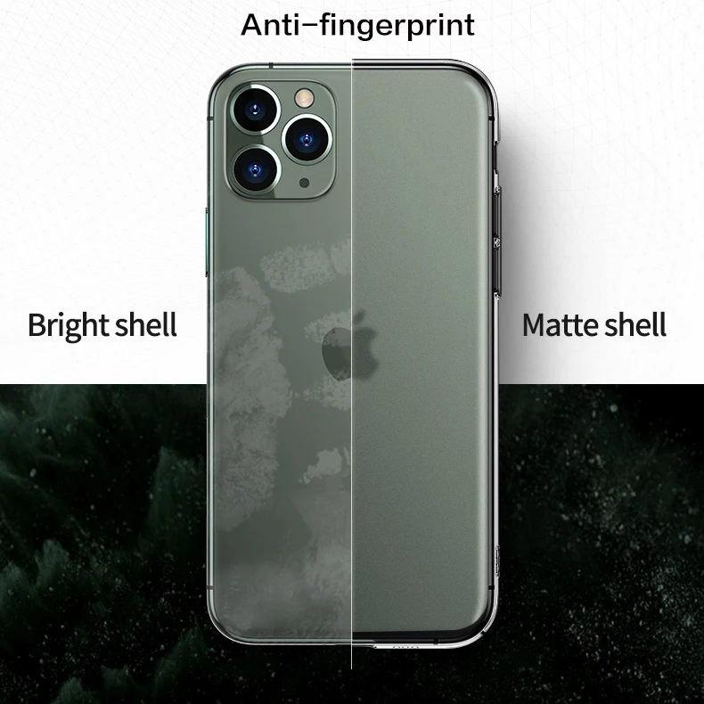 Роскошные Матовые чехлы с оправой для iPhone 11 Pro XS Max X XR 6 6S 7 8 Plus, тонкий прозрачный противоударный чехол для iPhone11, силиконовый чехол