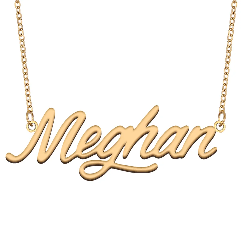 

Necklace with Name Meghan for His Her Family Member Best Friend Birthday Gifts on Christmas Mother Day Valentine's Day