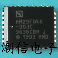 5pcs/lot AM29F040-90JC(PLCC-32